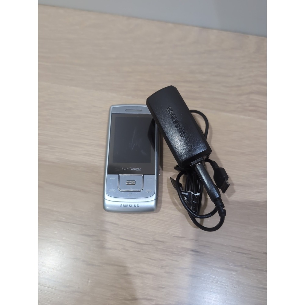 Samsung Sway SCH-U650 - Silver ( Verizon ) Rare Slider Phone For Parts